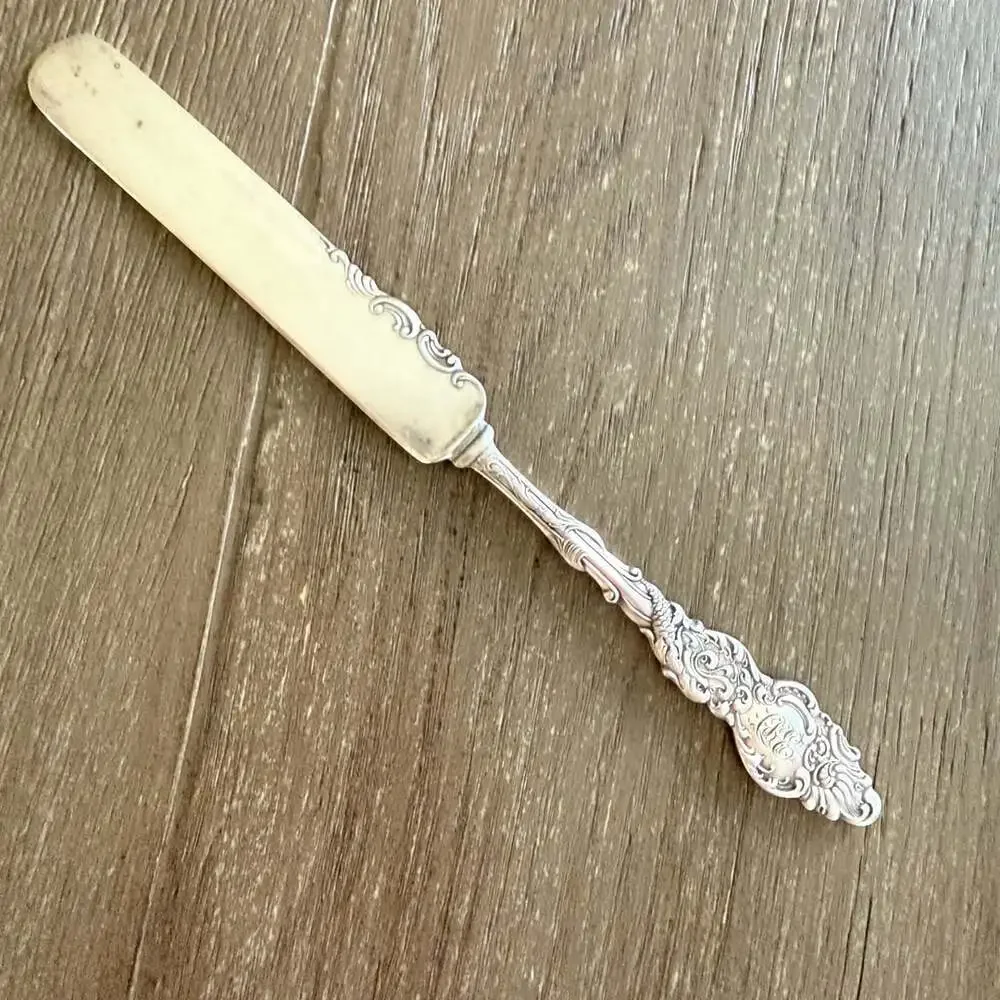 1847 Rogers Bros IS Heritage Pattern Silverplate Master Butter Knife